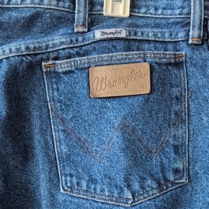 Wrangler Men's Denim Blue Jeans